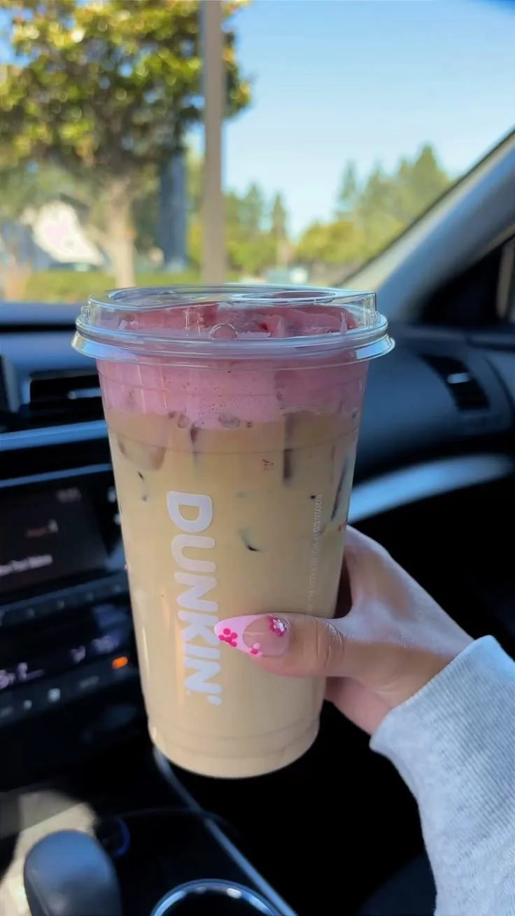 Chocolate Strawberry Iced Coffee coffee