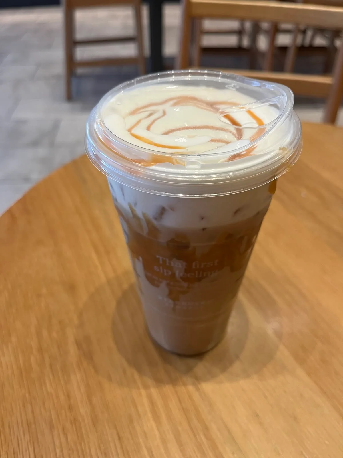 Caramel Cookie Latte coffee